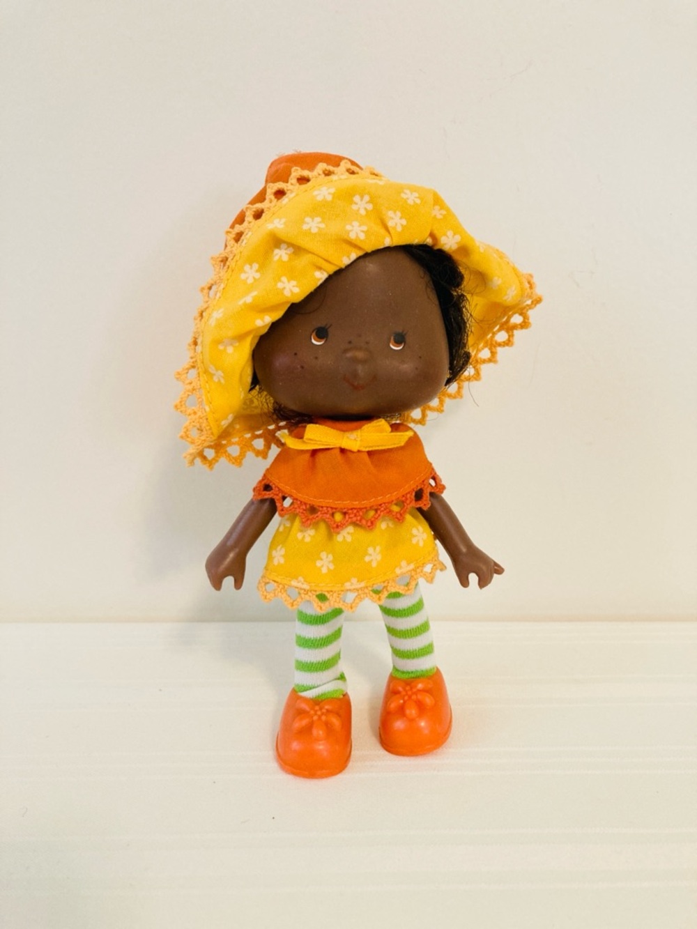 Vintage 1981 Orange Blossom Doll Strawberry Shortcake Friend